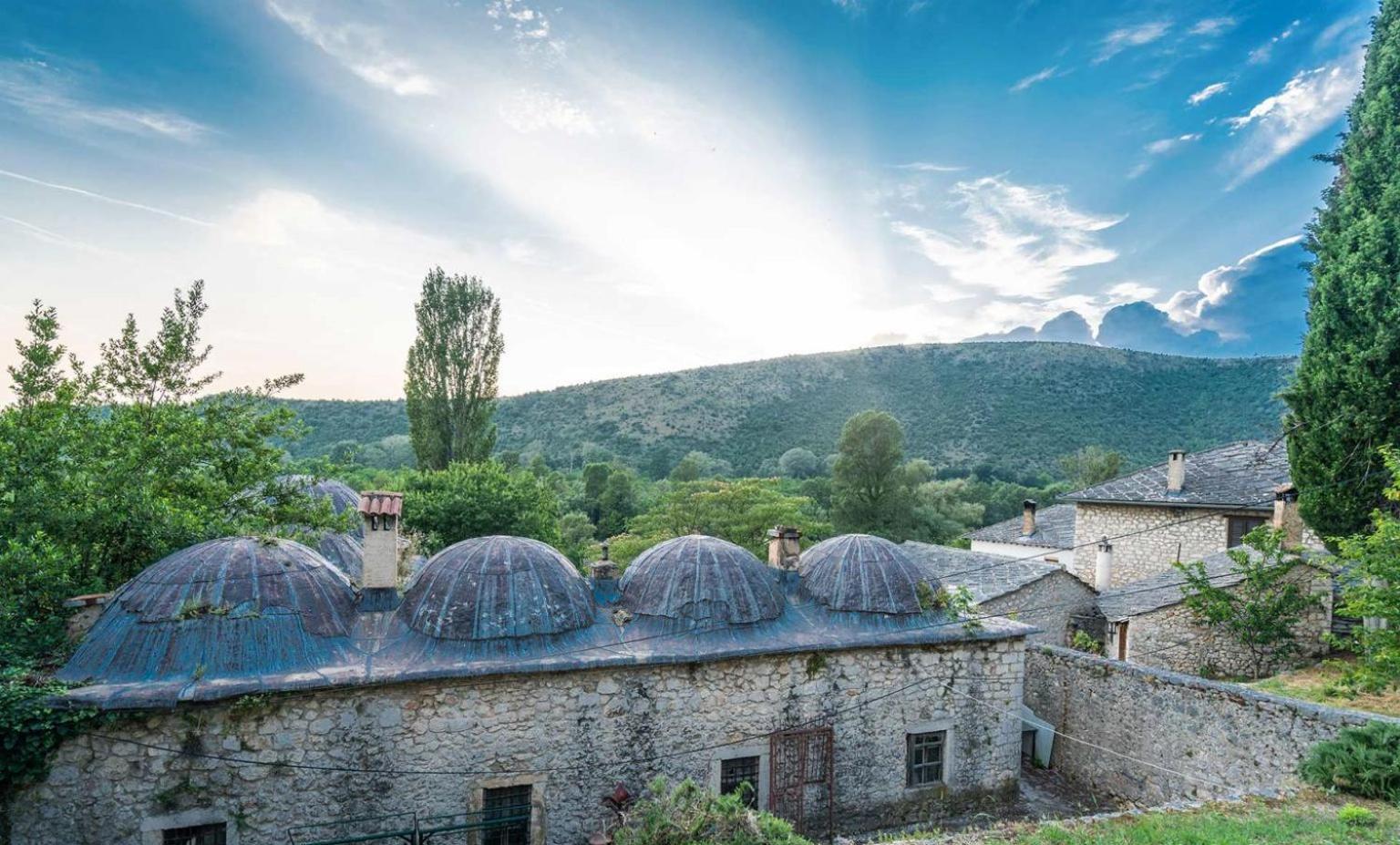 Villa Historic Pocitelj With Pool And Incredible Views On The River And Landmarks Eksteriør billede