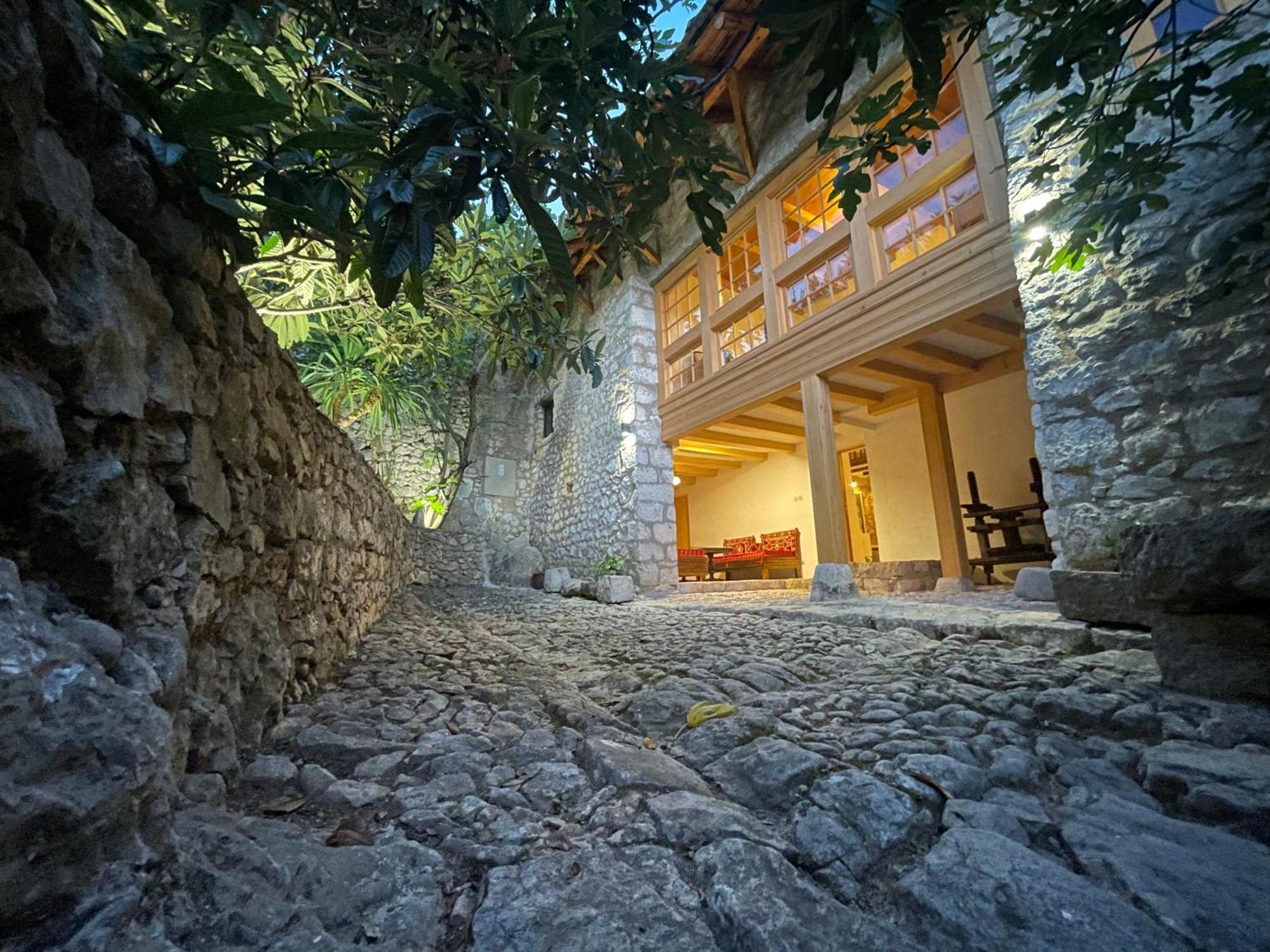 Villa Historic Pocitelj With Pool And Incredible Views On The River And Landmarks Eksteriør billede